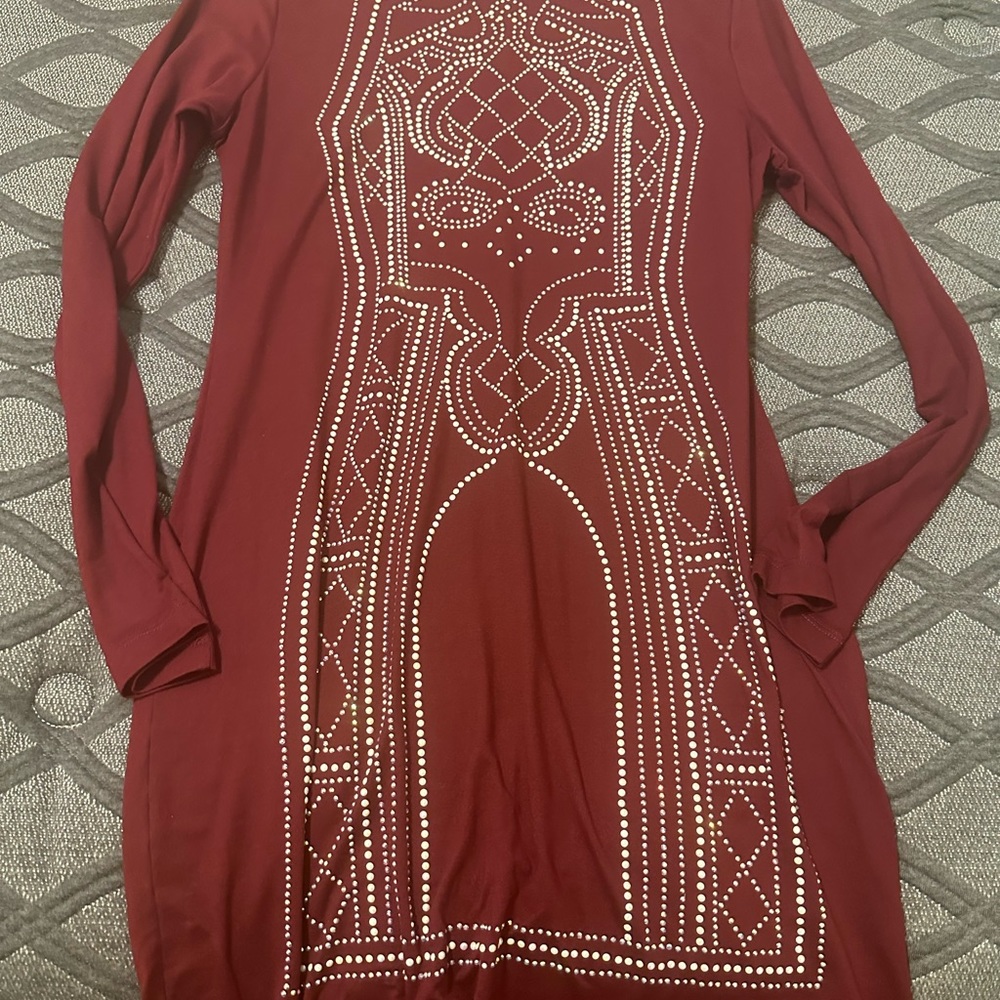 Long sleeve maxi dress